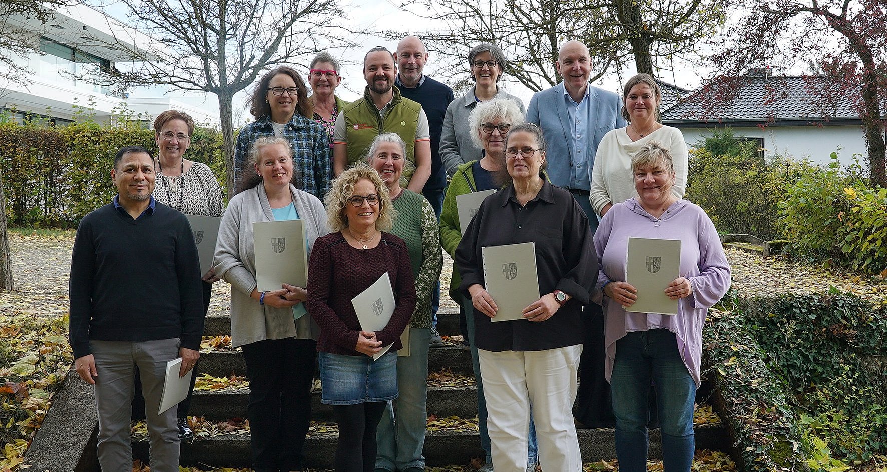 Alle Absolventen des Kurses Seelsorgliche Begleitung